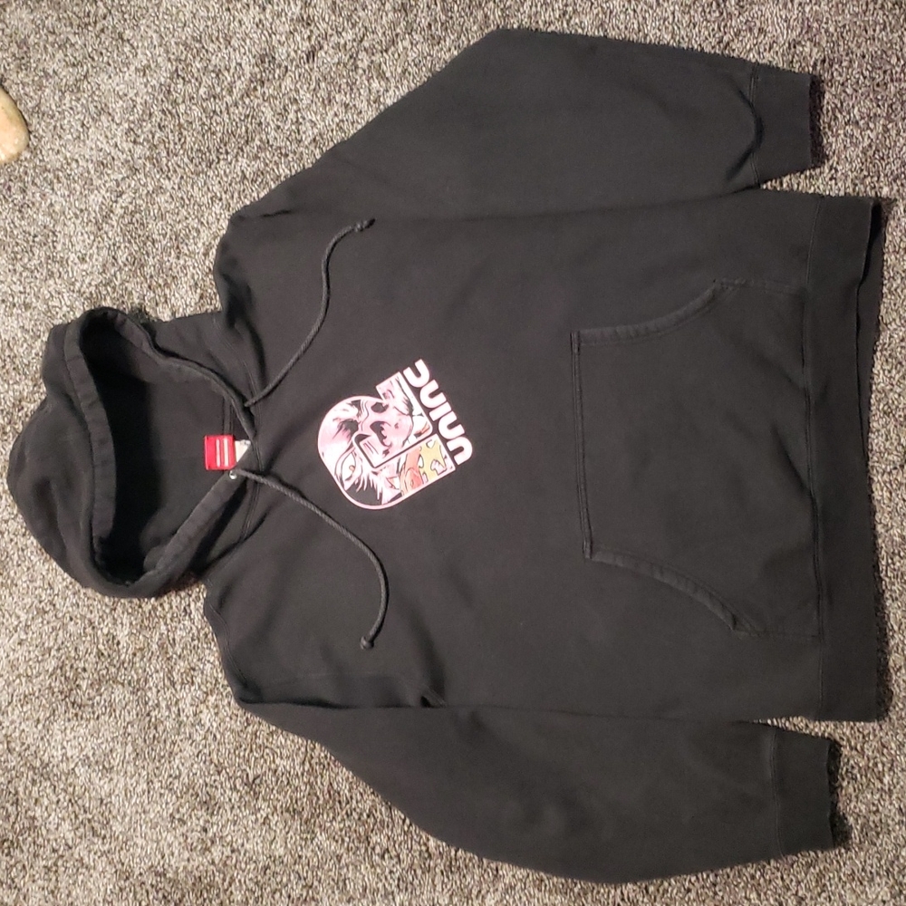 Vintage Burton Pullover Black Hoodie Men's Size Medium